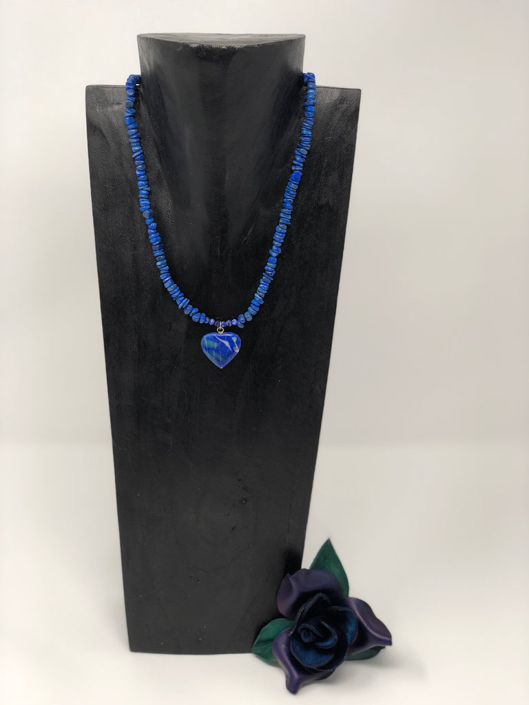 Run Laps for My Love - Lapis Lazuli Necklace