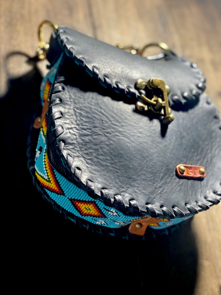 “Ko-Ko” Beaded Saddle Bag
